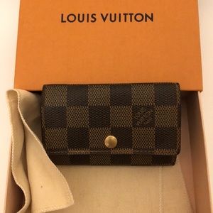 Louis Vuitton Damier Ebene 6 Key Holder